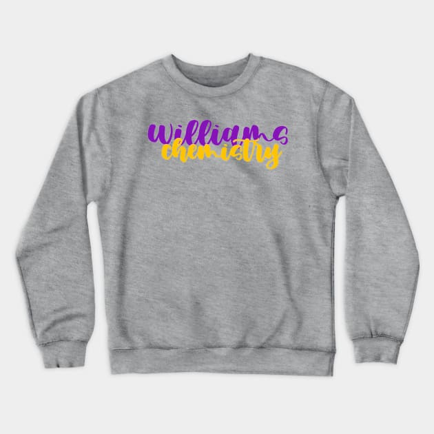 williams college chemistry Crewneck Sweatshirt by laurwang